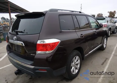 2011 Toyota Highlander Se V6 из США, поврежденный, VIN 5TDBK3EH6BS082609